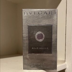 Bulgari Metallic Silver Fragrance Box